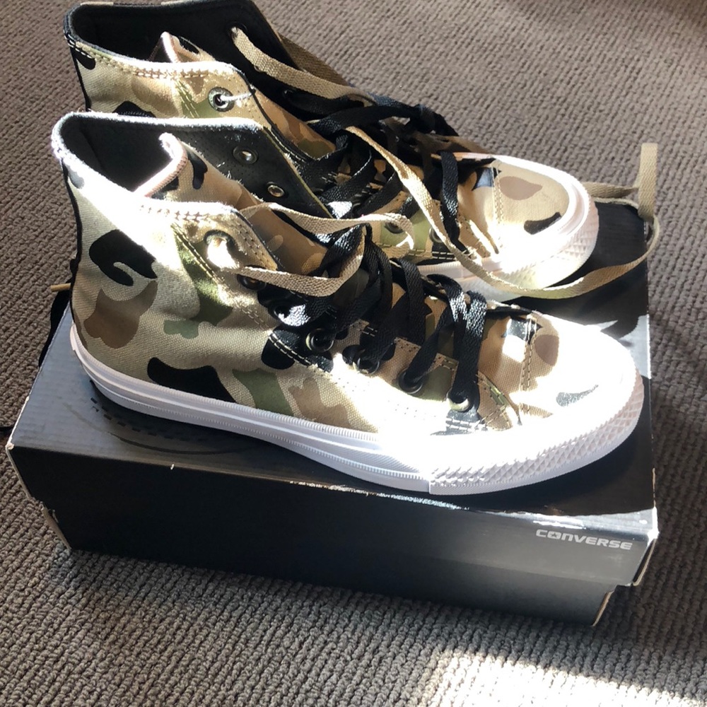 BNWTNBX CONVERSE CTAS II HI SANDYSANDYCHOCOLATE🔥